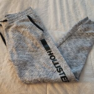 Hollister Mens  Heather Gray Joggers Size M